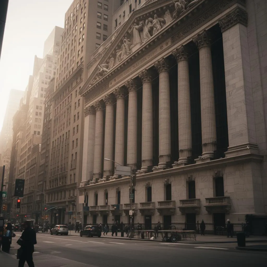 Lower Manhattan classical courthouse architecture